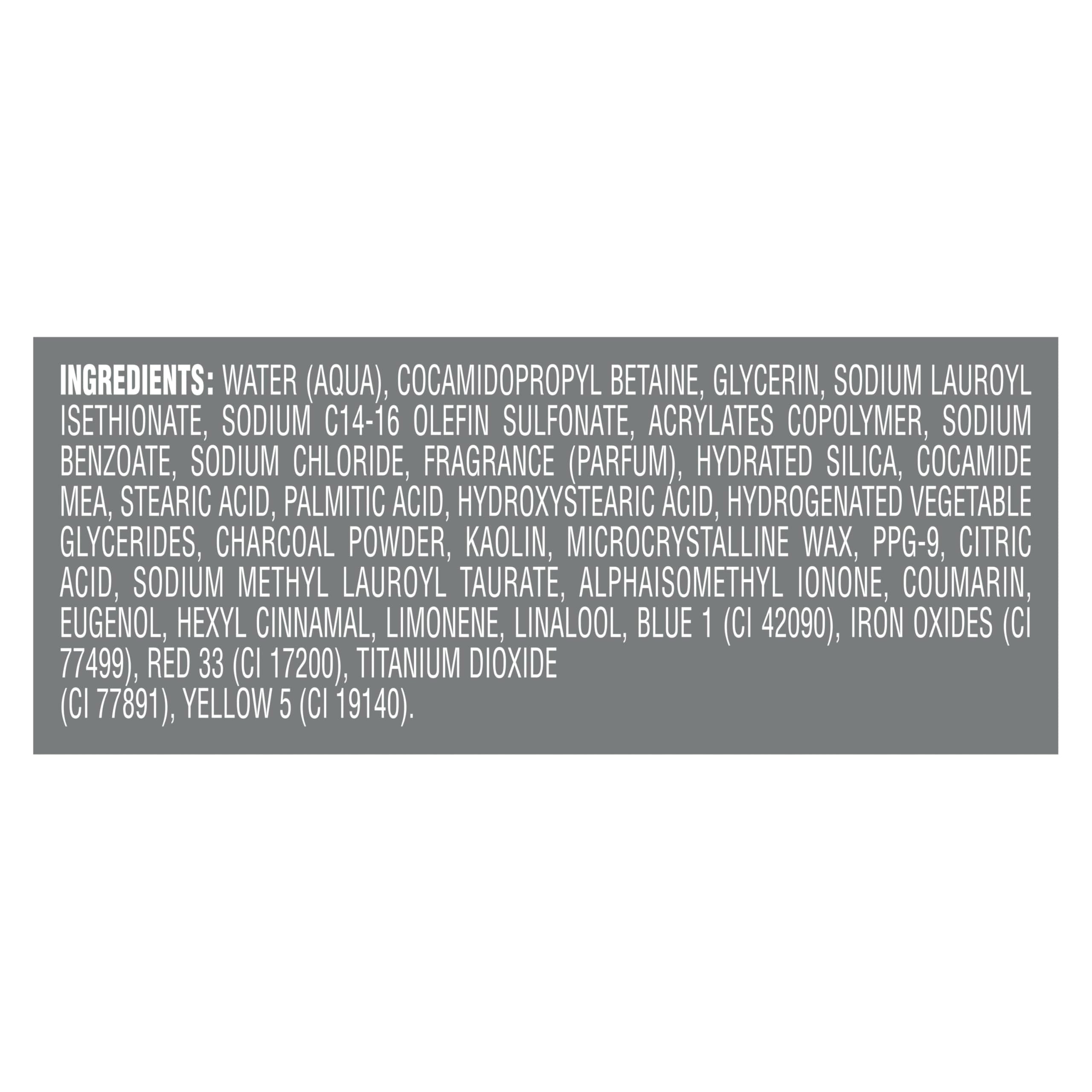 DOVE MEN + CARE Purifying Charcoal + Clay Body and Face Wash with 24-Hour Nourishing Micromoisture Technology Body Wash for Men, 13.5 oz