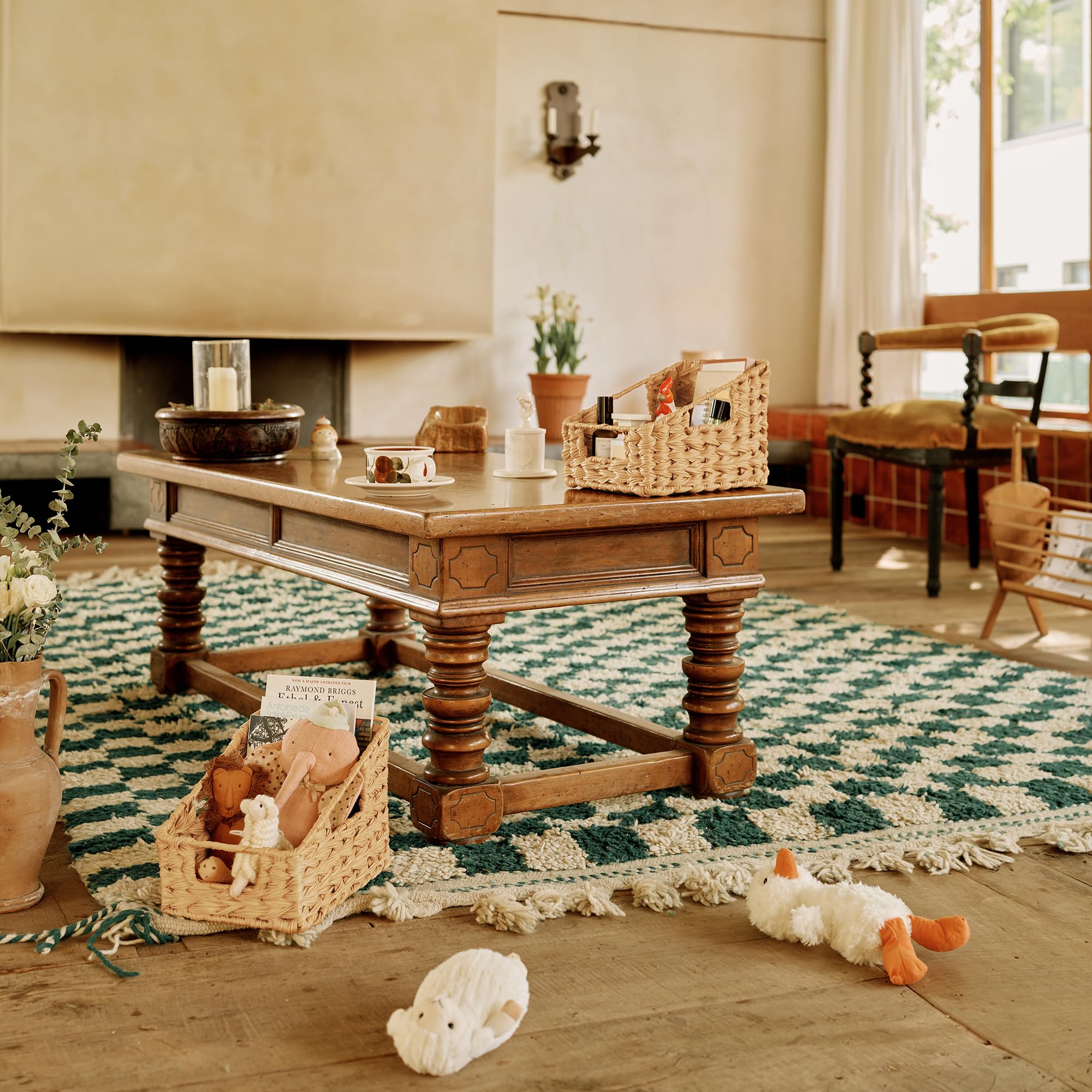 GRANNY SAYS Wicker Baskets for Organizing, Small Woven Storage Baskets
