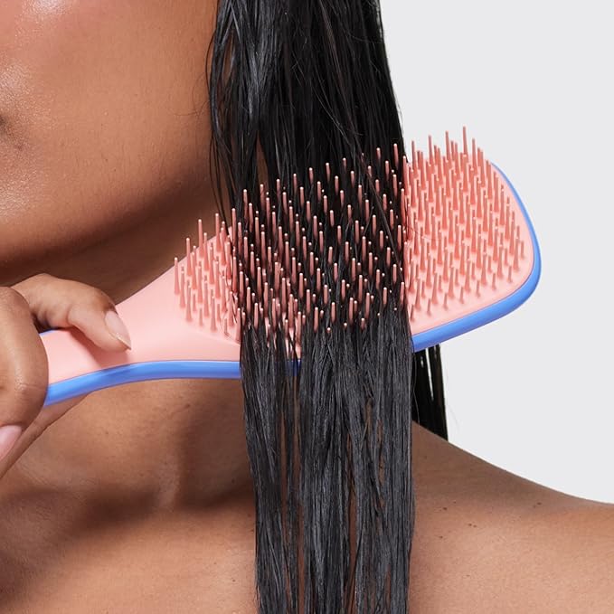 Tangle Teezer Ultimate Detangler Brush, Straight to Wavy, Apricot Blaze