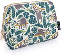 Aosbos Small Makeup Pouch, Travel Cosmetic Bags for Women,Travel Pouch