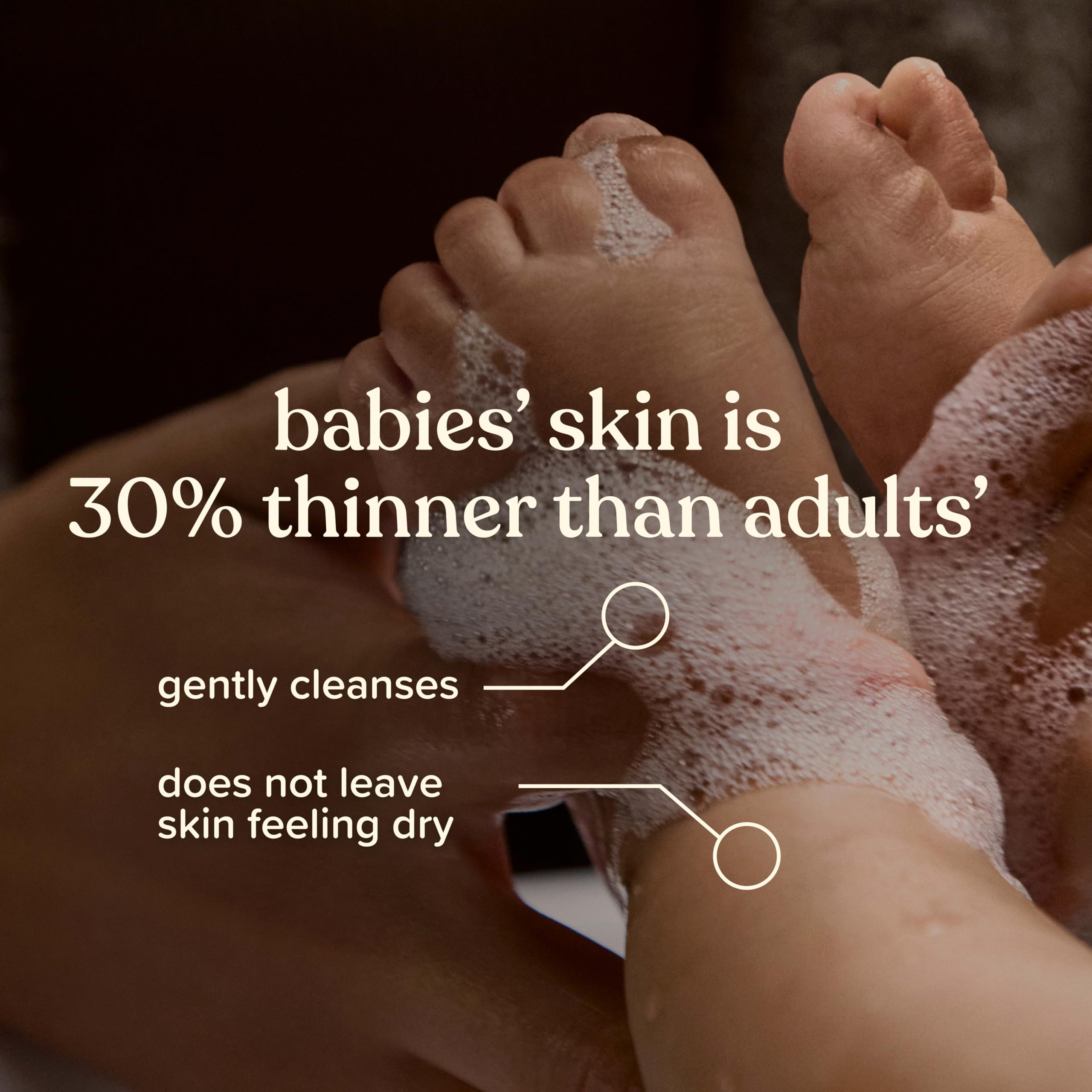 Johnson's Skin Nourishing Baby Wash, Vanilla & Oat, 20.3 fl. oz