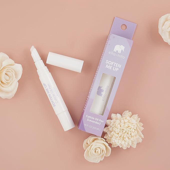 ella+mila Cuticle Oil Pen with Vitamin E - Travel Size Nail & Cuticle Care