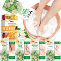 nbc BeautiLab Pedicure Kit Foot Soak Set: Bubble Salt, Sugar Scrub, Massage Mask, Massage Lotion in a Box, 4 Step Foot Spa Kit for Dry Feet, Calluses and Tired Feet(3 Set Jasmine)