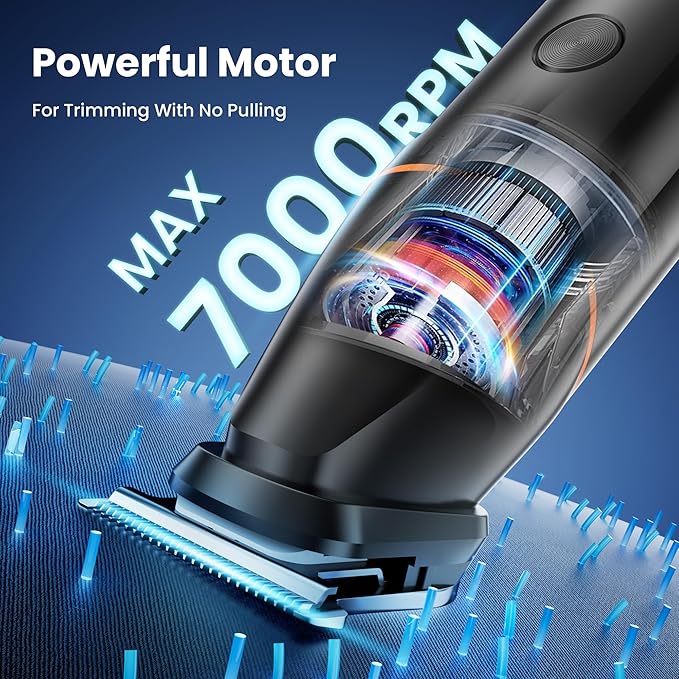 MAXGROOM Manscape Body Hair Trimmer for Men, Waterproof Pubic, Groin & Ball Shaver, No-Nick Mens Electric Grooming Kit with LED Display, USB Rechargeable, Adjustable Guide Comb