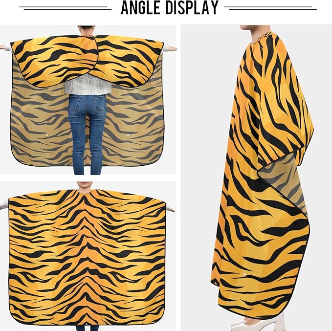 Stylish Barber Cape - Unisex Hair Cutting Apron for Men & Women