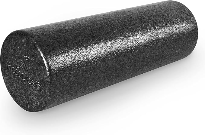 ProsourceFit High Density Foam Rollers Long, Firm Full Body Athletic Massage Tool for Back Stretching, Yoga, Pilates, Post Workout Muscle Recuperation