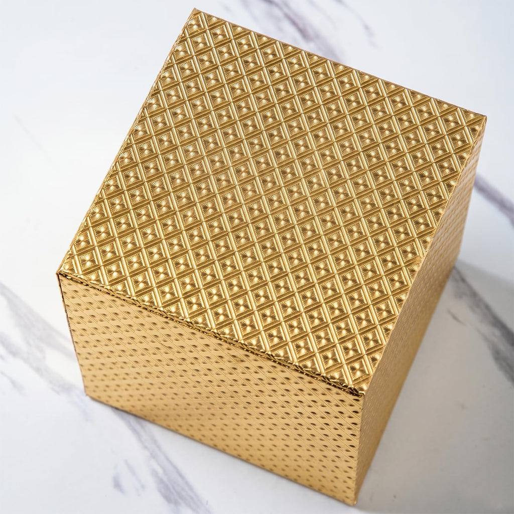 Gold Tissue Box Cover,Tissue Box Cover Square,Gold Tissue Box Holders,Tissue Holder for Bathroom Accessories,Bathroom Tissue Holders