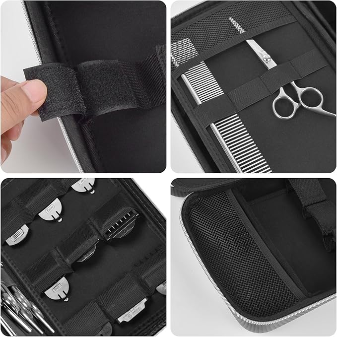 Boobowl Barber Accessories Bag for Clippers and Supplies, Hair Clipper Box