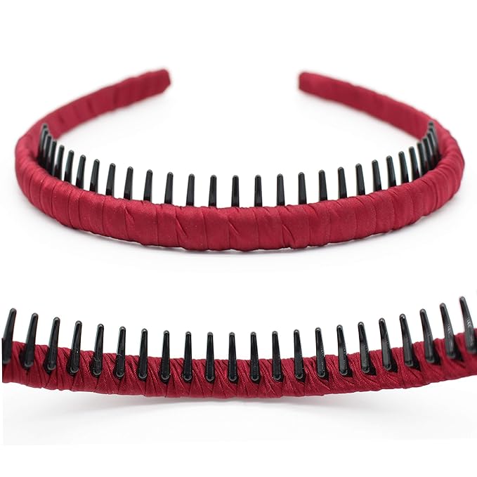 JOBAND Fashion Hair Bands for Women - Short Hair Headbands, Non-Slip, Resin Hair Accessories (4 Colors)