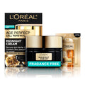 L'Oreal Paris Age Perfect Anti-Aging Midnight Cream 1.7 Oz + Serum Sample