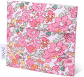 DGAZ Sanitary Napkin Storage Bag, Period Bag for Teen Aged Girls, Portable Period Bag for Panty Liners/Menstrual Cup/Small Tampons，Mini Makeup Bag for Purse(Betsy(Pink))