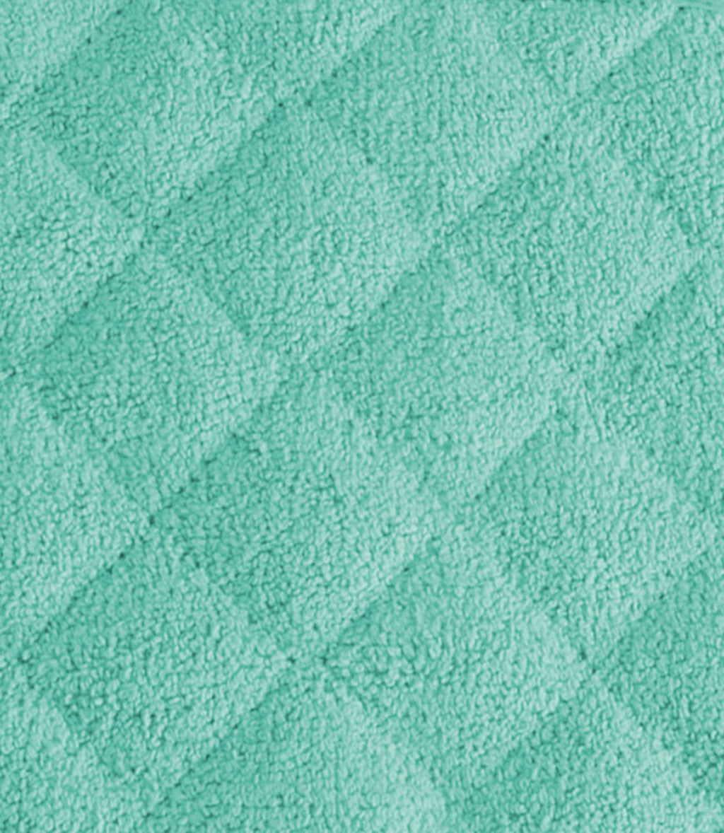 DII Basic Terry Collection Quilted 100% Cotton, Potholder, Aqua, 3 Piece