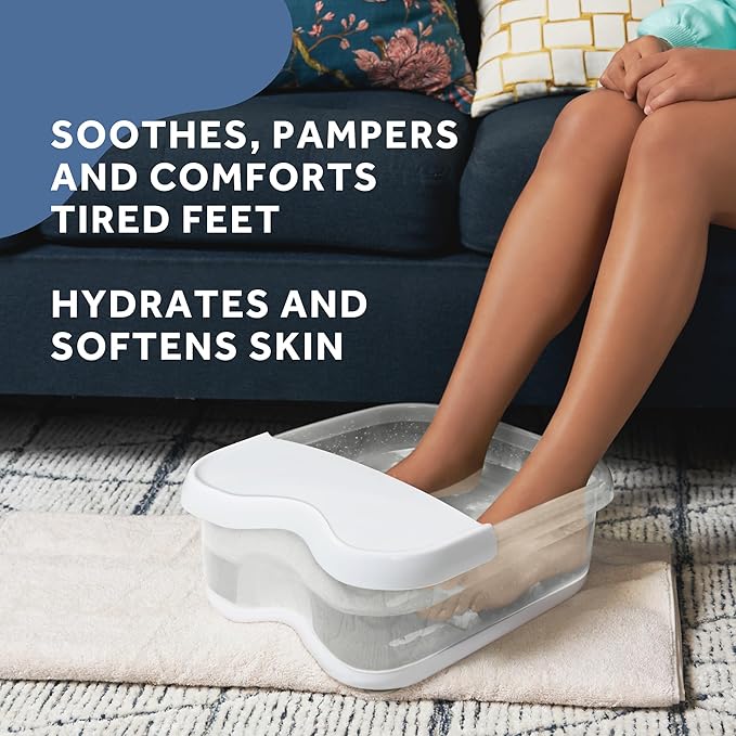Amopé Pedi Perfect Rejuvenating Foot Soak & Bath Bombs,Relaxing Foot Spa Fizzies &Epsom Salt,Dead Sea & Himalayan Salt,Tea Tree Oil,Shea Butter to Soothe, Hydrate & Soften Tired Feet(Pack of 336)