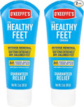 O'Keeffe's for Healthy Feet Intense Renewal Cream with Urea & Alpha Hydroxy Acid - 3 oz Tube (1 Pack) - Chemically Exfoliates and Softens Extremely Callused, Dry Feet