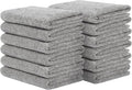 SINLAND Microfiber Face Cloths Highly Absorbent Washcloths Soft Feel Fingertip Towels Multi-Purpose Wash Cloths for Bathroom, Gym, Hotel, Spa and Kitchen, 12Inch x 12Inch