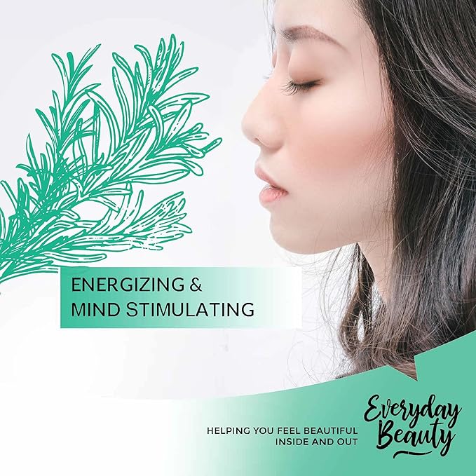 Rosemary Hydrosol - Bulk 32 Fl Oz - Alcohol-Free Vegan All Natural Refreshing for Face, Scalp & Hair - Uplifts, Calming & Soothing for All Skin Types… (Pack of 2)