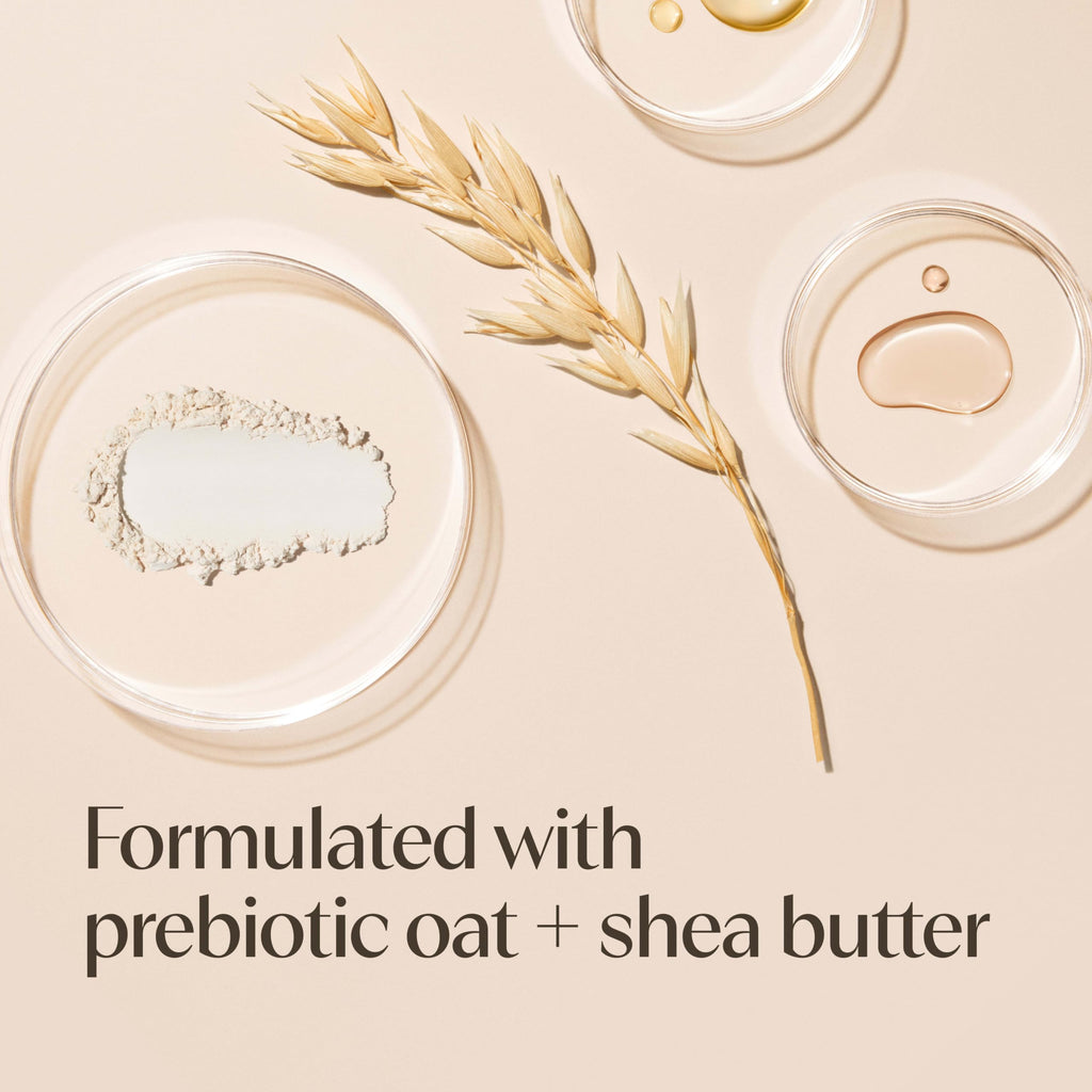 Aveeno Daily Moisturizing Cream with Prebiotic Oat & Shea Butter for Body, Face & Hands Moisturizer Cream, Hydrates Normal to Dry, Sensitive Skin, Fragrance Free, Non-Comedogenic, 20 oz