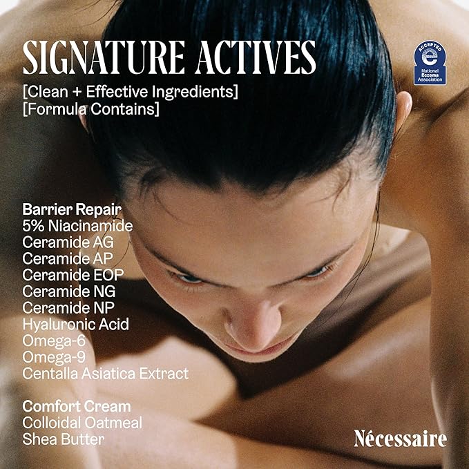 The Body Cream. Rich Barrier Repair Niacinamide/Ceramides/Hyaluronic Acid