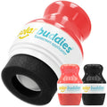 Solar Buddies Sunscreen Applicator - Full Red & Black Duo - BPA-Free Refillable Roll on Sponge Sunscreen,Suncream & Lotion Applicator For Kids,Adults & Families-Holds 3.4fl oz,Perfect Size for Travel