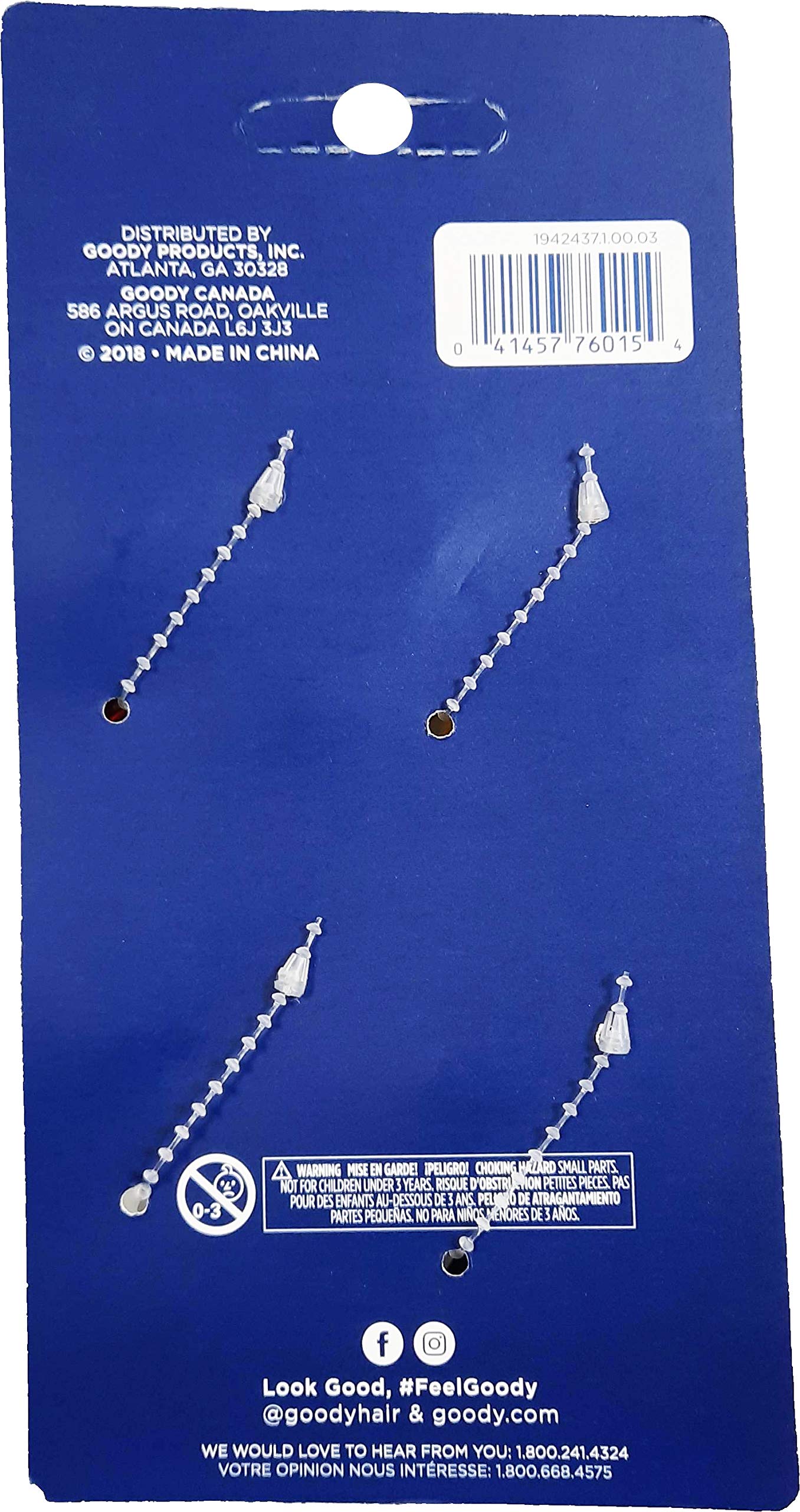 Goody SlideProof Classics Medium Claw Clips - 4 Ct, Assorted Neutrals, Hair Styling Accessories with Secure Grip, Chic Hair Accessories for Women & Men, For All Occasions, All Hair Types