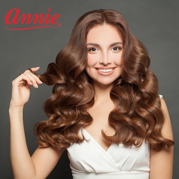 Annie Snap on Magnetic Rollers 6 pack X-Jumbo #1219, Hair curls, holds hair secure, easy to use, for all hair types