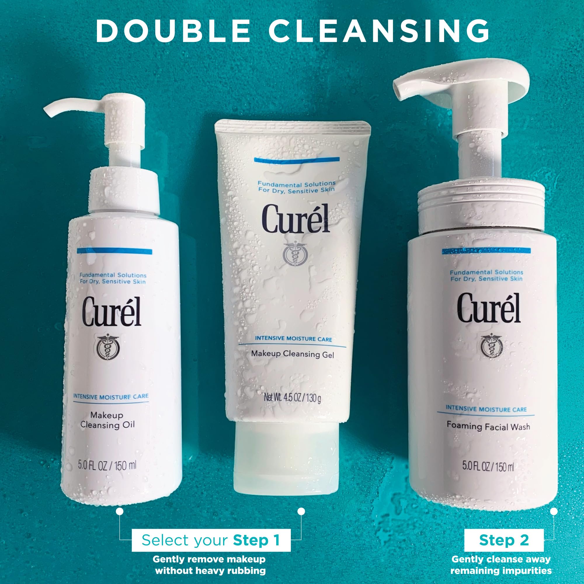 Curel Japanese Skin Care Makeup Cleansing Oil For Face, 5 fl oz