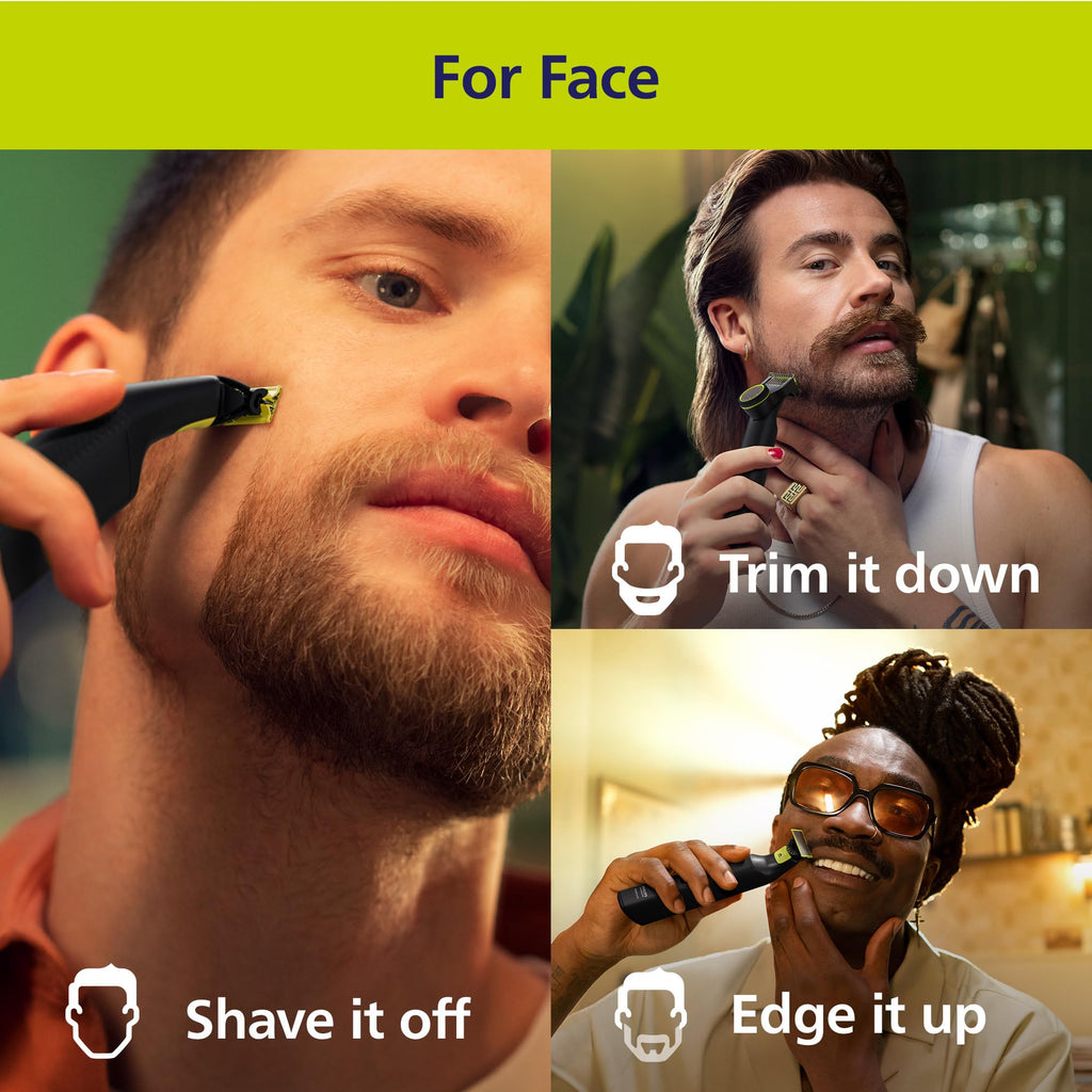 Philips Norelco OneBlade Pro 360 Face + Body Trimmer and Shaver