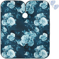 Visesunny Barber Cape - Rose Peony Leaf Bird Polyester Hair Cutting Salon Apron Anti-Static Haircut Water-Resistant Shaving Cloth Beard Shaving Bib