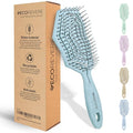 Detangler Brush for Women, Men & Kids - Anti-Static Hair Brush - Vented with 360 Flex Gently Removes Knots, Dry & Wet Use for Thick, Fine, Natural & Curly Hair