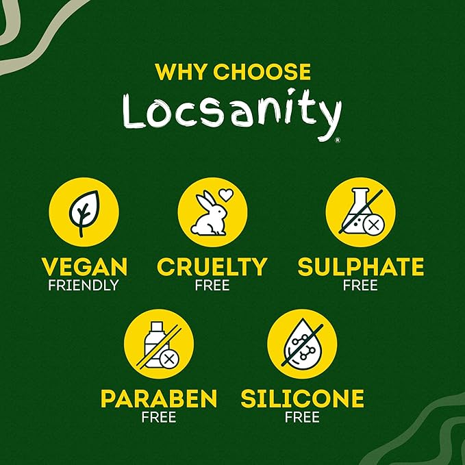 Locsanity Pure Rosewater Hair and Facial Spray – Trial Size Hydrating Face Mist to Soothe, Refresh, and Rejuvenate Skin, Reduce Oil and Buildup (4oz)