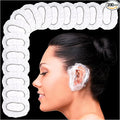 200 Pcs Ear Shower Caps Disposable, Stretch Up From 1.9" To 4.6" - Lightweight & Disposable Ear Covers for Shower to Protect Ears from Water Splashes - Suitable During Showers, Baths and Hair Coloring