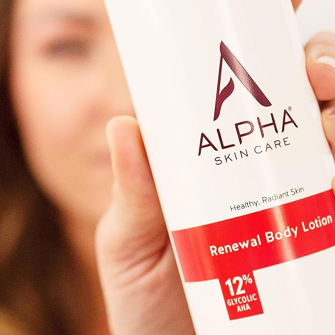 Alpha Skin Care Revitalizing Body Lotion, 12% Glycolic AHA, 12 Oz, 2 Pack