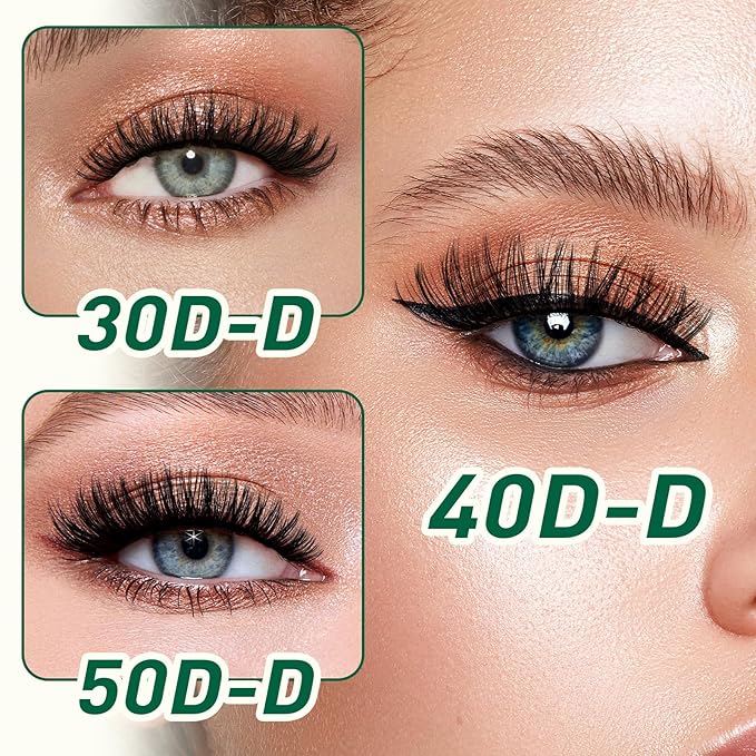 KEYYOU Lash Extension Kit DIY 280Pcs Lash Clusters Eyelash Extension Kit 30D40D,D Curl 9-18MIX Lash Clusters Kit with Lash Glue Remover Applicator Easy to Use for Beginners(Kit,30D40D-D,9-18MIX)