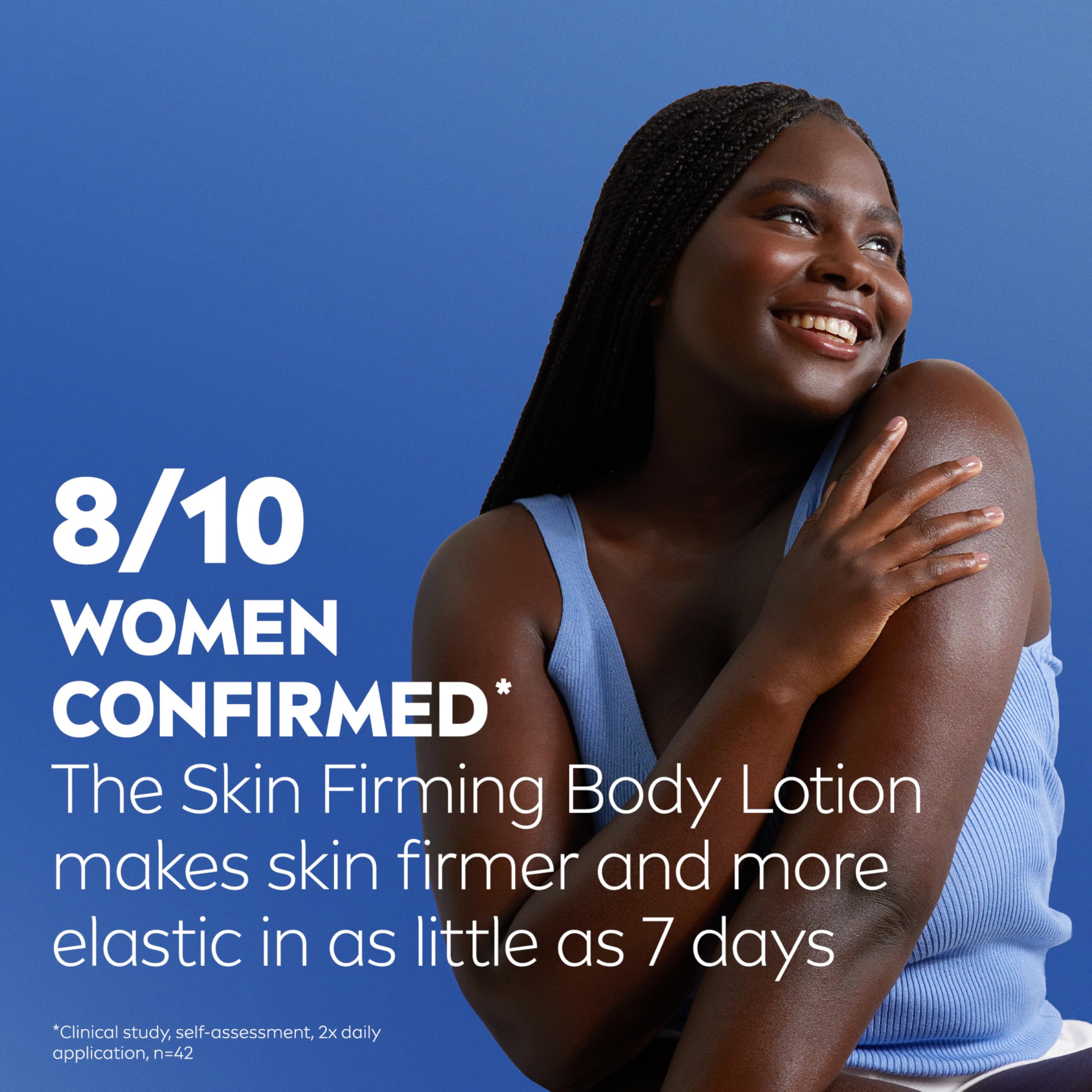 NIVEA Sheer Hydration Skin Firming Body Lotion (16.9 FL OZ) Skin Firming and Toning Body Gel Cream with Hyaluronic Acid (6.7 OZ), Skincare Enriched with Q10 and Vitamin C Multipack of 2