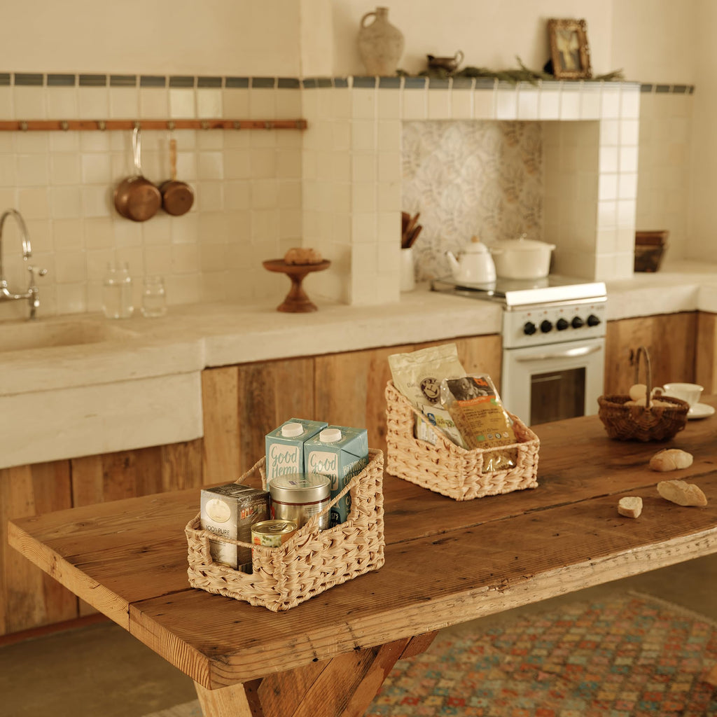 GRANNY SAYS Wicker Baskets for Organizing, Small Woven Storage Baskets