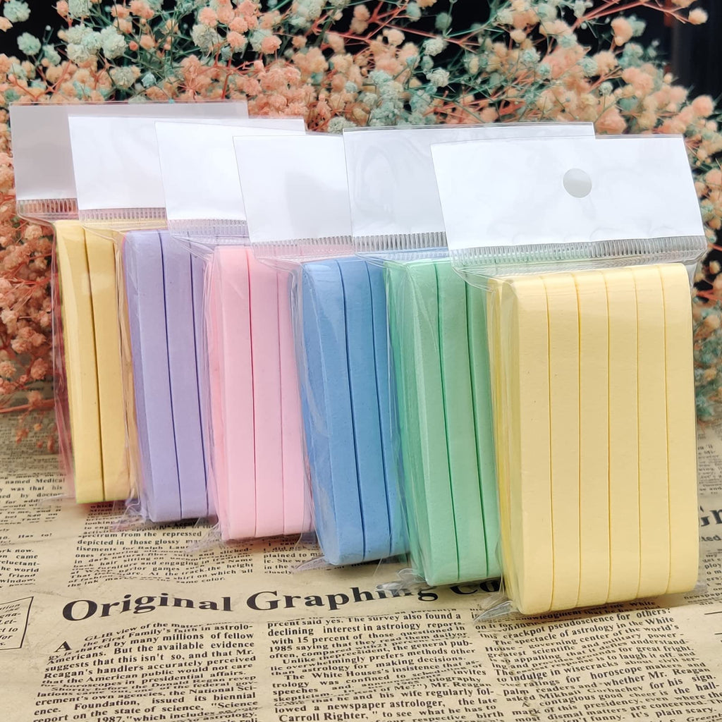 120PCS Facial Sponge Compressed，PVA Professional Makeup Removal Wash Pads Round Face Cleansing Sponge for Spa Exfoliating and Mask, 5Colors