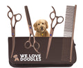 Dog Grooming Scissors Kit, 4 Pieces, Curved, Straight & Thinning Shears Set