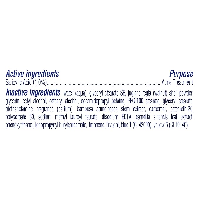 St. Ives Blackhead Clearing Face Scrub, Clears Blackheads & Unclogs Pores, Green Tea & Bamboo with Salicylic Acid, Moderate Exfoliating Facial Scrub with Natural Exfoliants, 6 oz (Pack of 2)