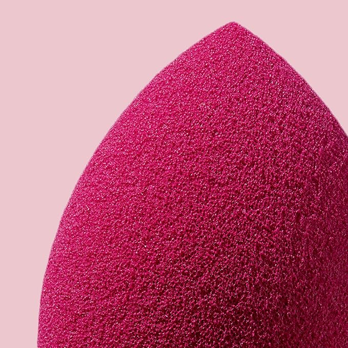 e.l.f. Total Face Blending Sponge, Latex-Free Makeup Sponge With Angled & Rounded Sides For Concealer, Foundation & more, Vegan & Cruelty-Free