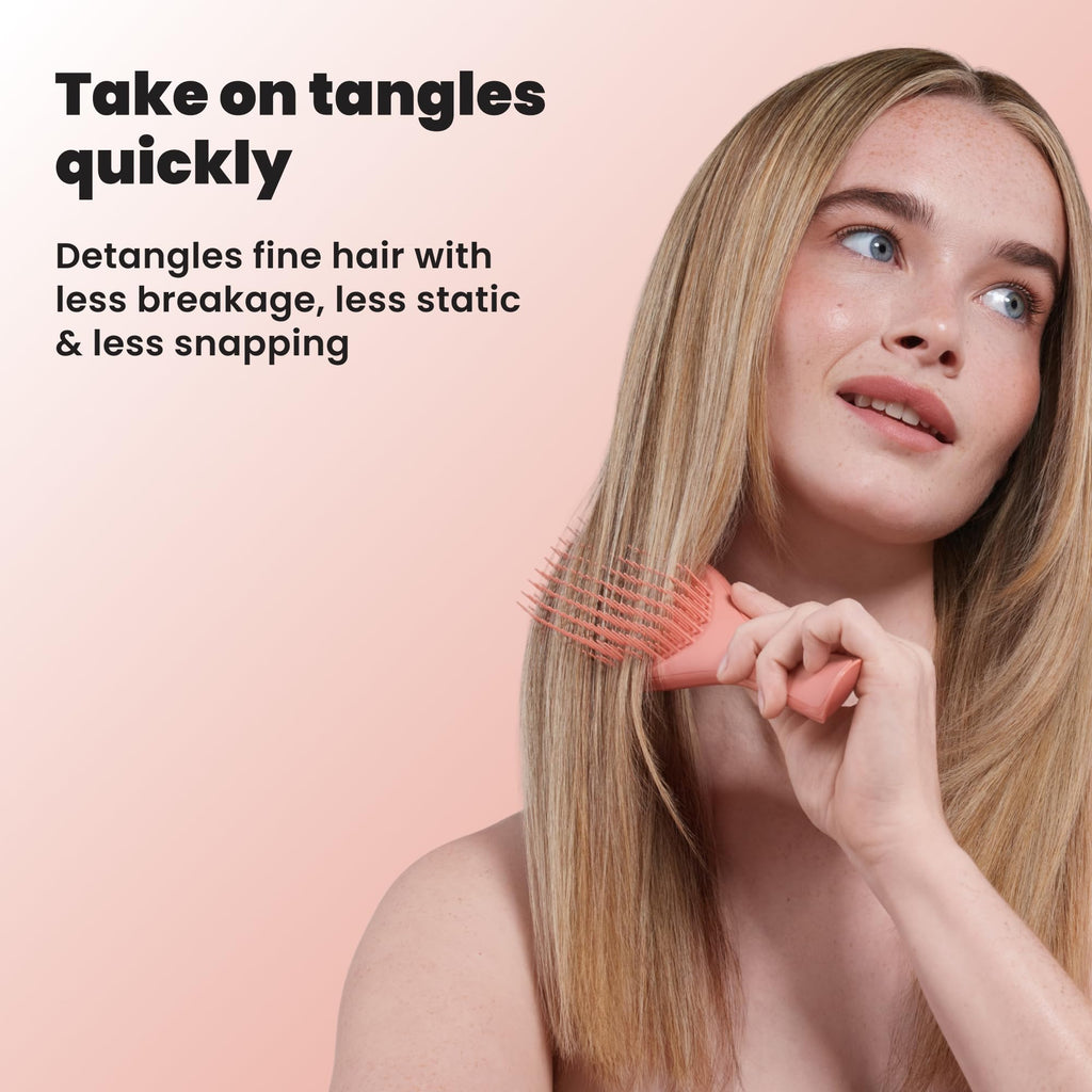 Tangle Teezer Fine Ultimate Detangler Brush for Fine Hair, Sweet Cinnamon