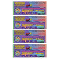 Mr. Pumice Purple PUMI Bar - Extra-Coarse Pumice Stone for Feet Callus Remover Pedicure Tools for Feet Foot Scrubber Skin Exfoliator Block, 4 Pack