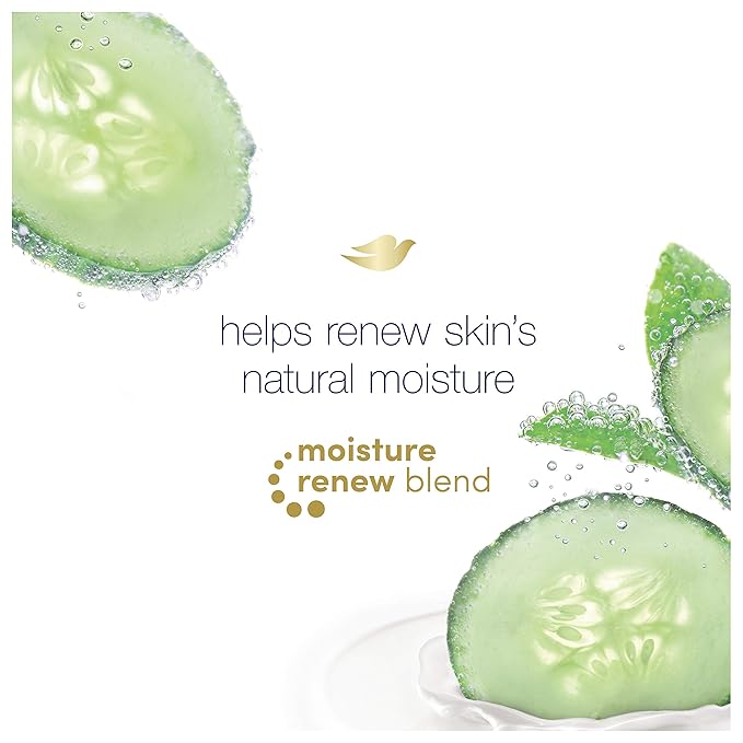 Dove go fresh Refreshing Body Wash Revitalizes and Refreshes Skin Cucumber and Green Tea Effectively Washes Away Bacteria While Nourishing Your Skin 11 oz