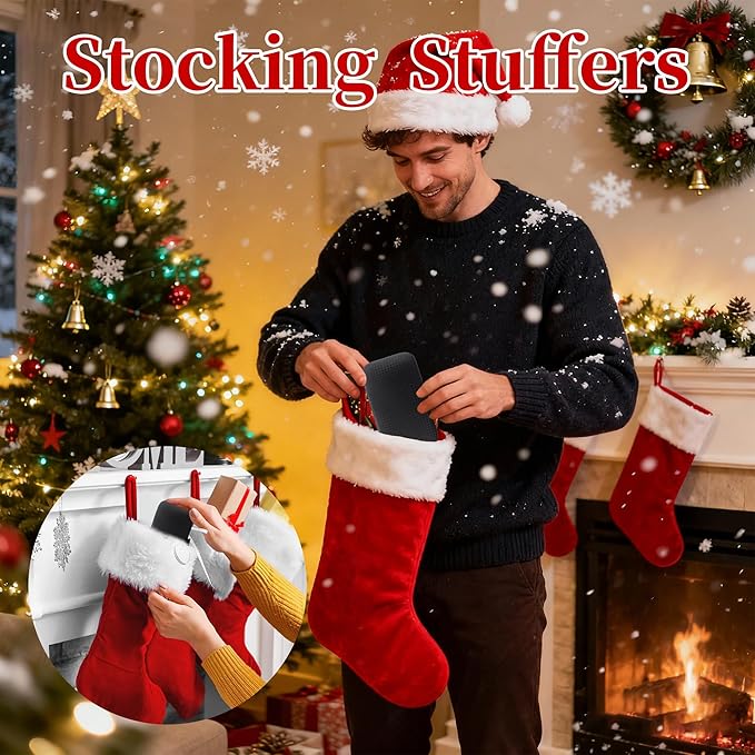 Manicure Set Stocking Stuffers for Men, Stocking Stuffers for Teens Manicure Kit Nail Clippers Kit Grooming Kit Pedicure Care Tool for Men Dad Birthday Gifts for Teen Boy Father Father's Day Silver