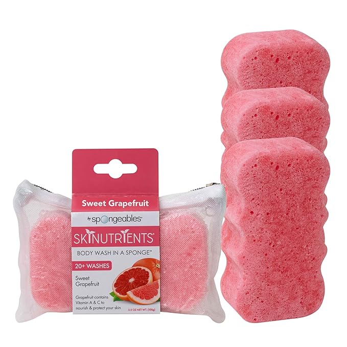 Spongeables Body Wash in a 20+ Wash Sponge
