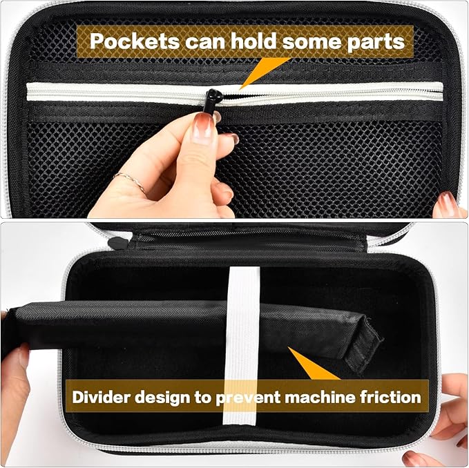 Grapsa Case Compatible with Novah for Ufree for KIKIDO for GLAKER for FADEKING for GSKY for Romanda Professional Hair Clippers, Beard Trimmer Grooming Storage Holder for Hair Trimmers Set (Box Only)