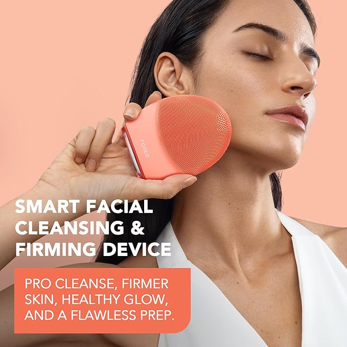 FOREO LUNA 4 Face Cleansing Brush - Anti Aging - Enhances Absorption of Facial Skin Care Products - Simple Skin Care Tools - Balanced Skin