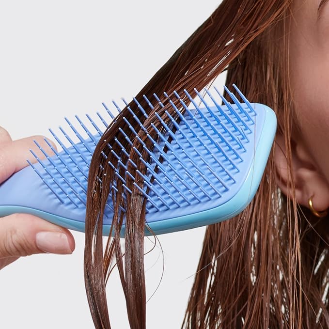 Tangle Teezer Ultimate Detangler Brush, Straight to Wavy, Denim Blues