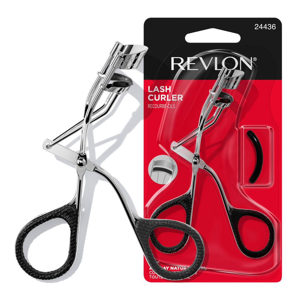 Revlon Lash Curler for Natural Curl, Silver, 1 Count