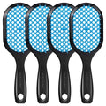 Aussumy 4 Pack Vented Detangling Hair Brush - Detangler Hairbrush with Soft Bristles for Effortless Tangle Free - Ideal for Wet Dry or Curly Damaged Hair for Women Men Kids