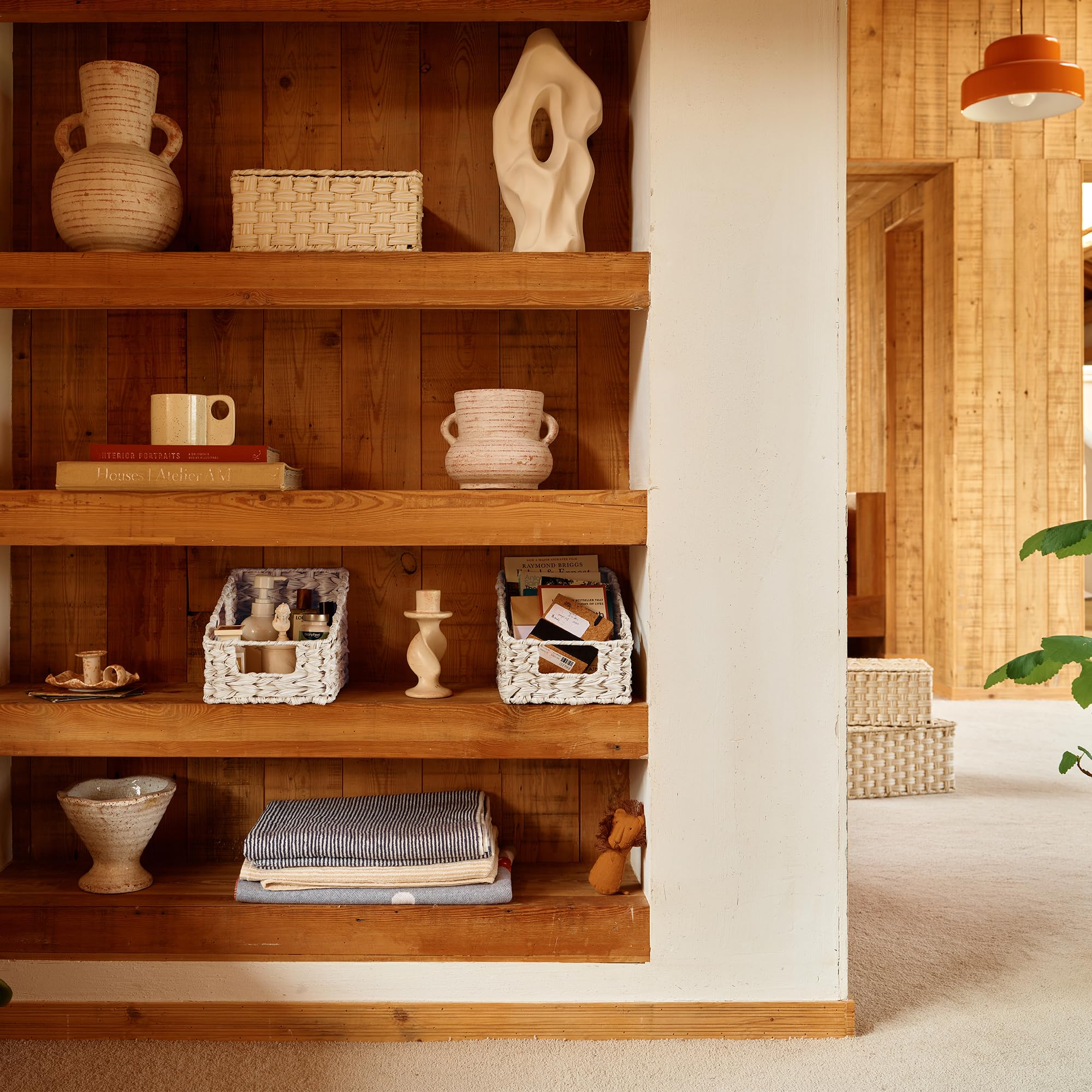 GRANNY SAYS Wicker Baskets for Organizing, Wicker Baskets for Storage